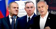 Specjalny apel Dudy ws. Netanjahu. Znamy kulisy z Pałacu Prezydenckiego