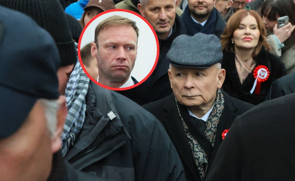 "Pasuje jak pięść do nosa". Mastalerek o Kaczyńskim na marszu