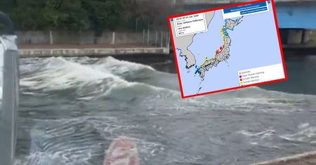 Japonia. Silne trzęsienie ziemi. Możliwe tsunami