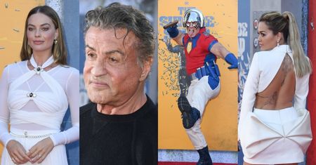 Premiera "The Suicide Squad": Margot Robbie w koszmarku od Chanel, wyluzowany Sylvester Stallone, zamrożona twarz Kate Beckinsale... (ZDJĘCIA)
