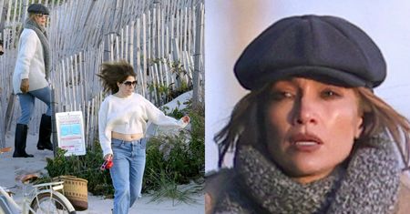 Stylowa Jennifer Lopez na wycieczce z młodszą siostrą. Podobne? (ZDJĘCIA)
