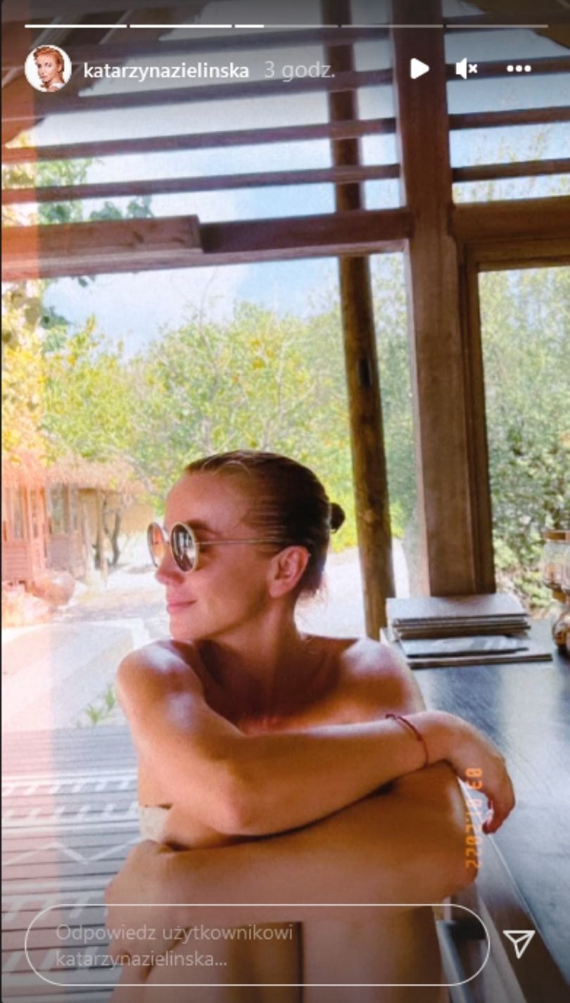 Katarzyna Zielińska relacjonuje wakacje na Malediwach 