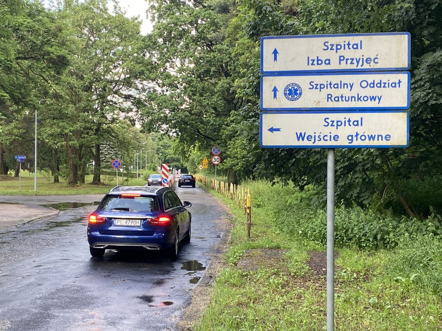 Ulica Kiepury w Lesznie