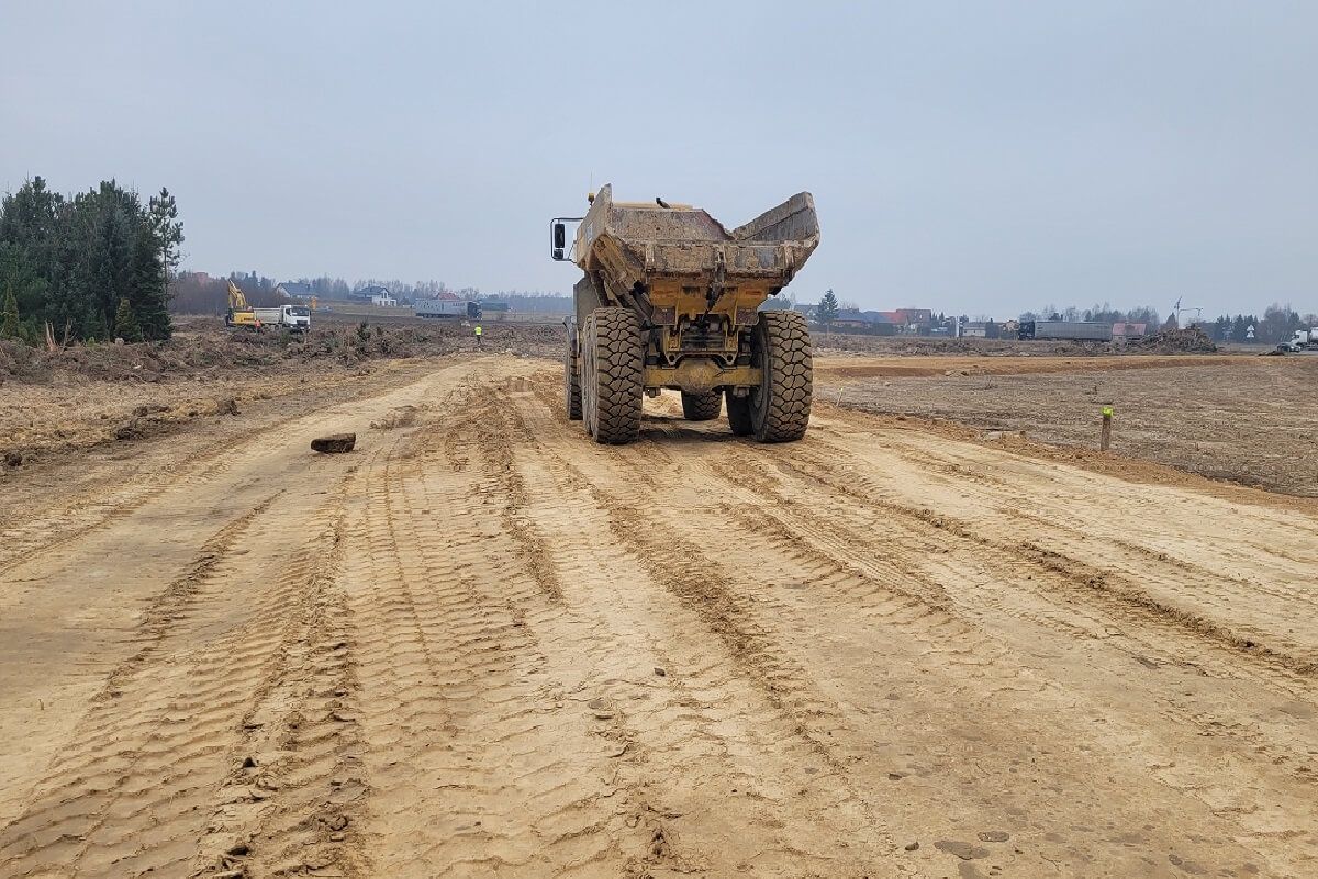 Prace ziemne na S19