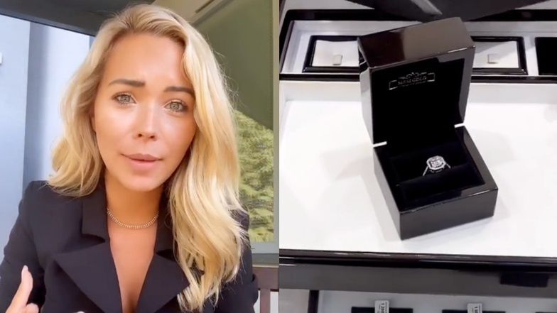 Sandra Kubicka tłumaczy, dlaczego sama kupiła pierścionek zaręczynowy