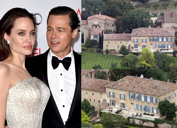 Angelina i Brad sprzedają zamek! "To miał być ich raj"