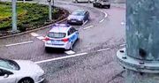 Podwójny pech kierowcy bmw. Jazdę pod prąd przerwał radiowóz