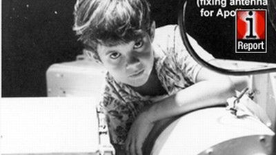 40 lat temu, 10latek pomógł w misji Apollo 11 1