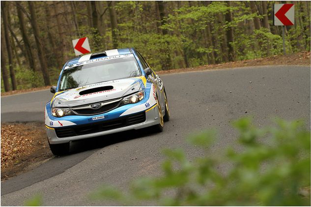 Po czwartym odcinku specjalnym duet Subaru Poland Rally Team zajmuje 10. miejsce w klasyfikacji generalnej rajdu