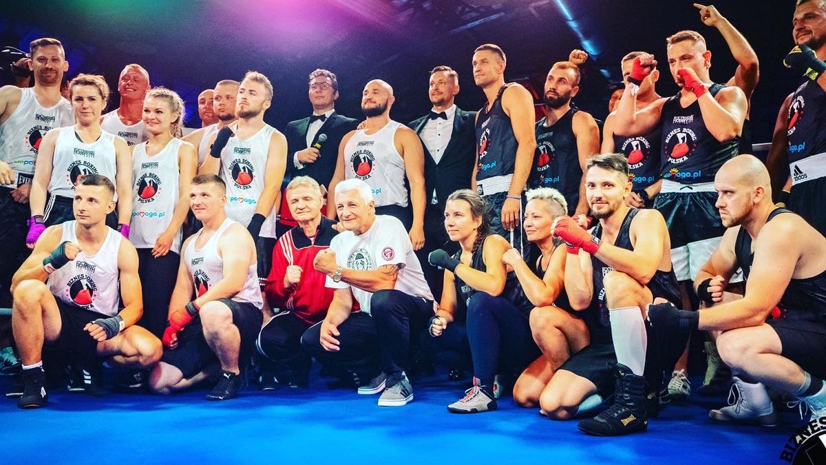 Materiały prasowe / XIV gala Biznes Boxing Polska