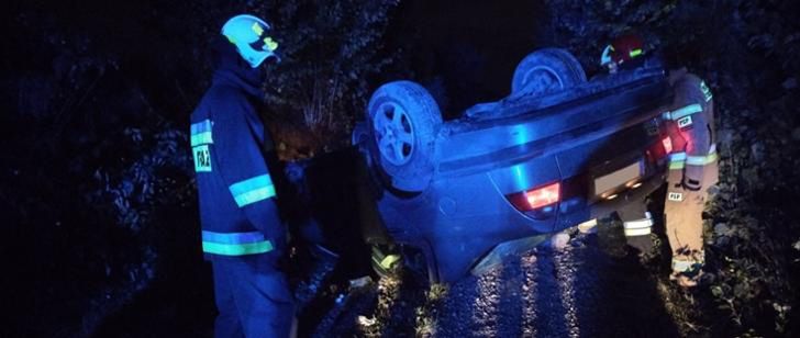 Tragiczny wypadek w gminie Waśniów. Nie żyje młody mężczyzna