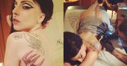 Gaga chwali się tatuażem i nagimi pośladkami! (FOTO)