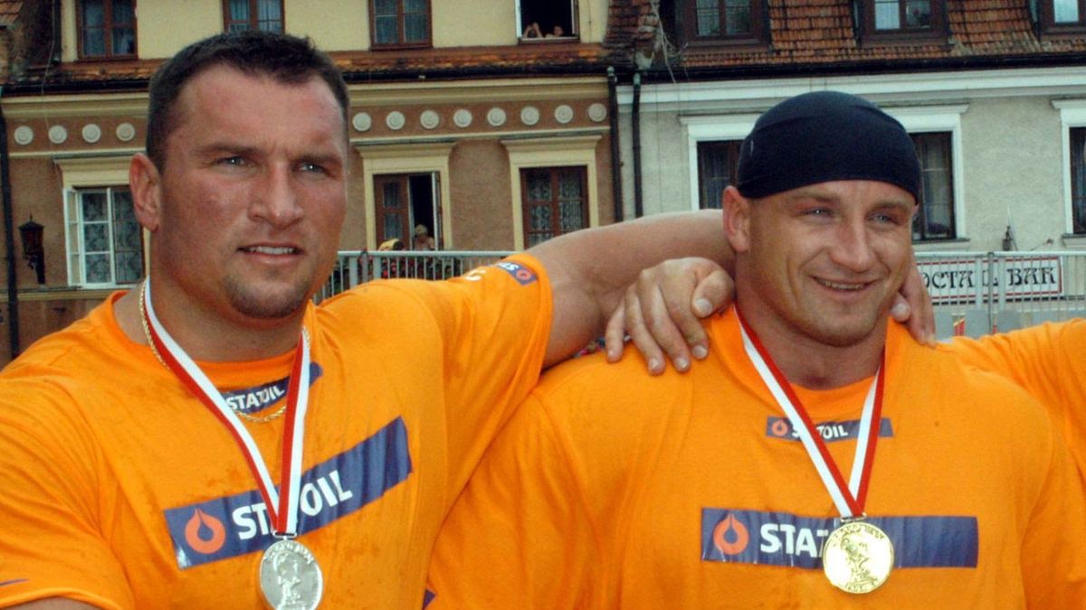 Jarosław Dymek i Mariusz Pudzianowski