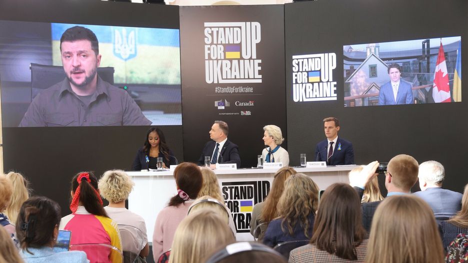 Stand Up For Ukraine w Warszawie09.04.2022 Warszawa 