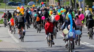 Masa rowerowa w barwach Gorzowa. Rowerzyści zamienią się w żywą flagę