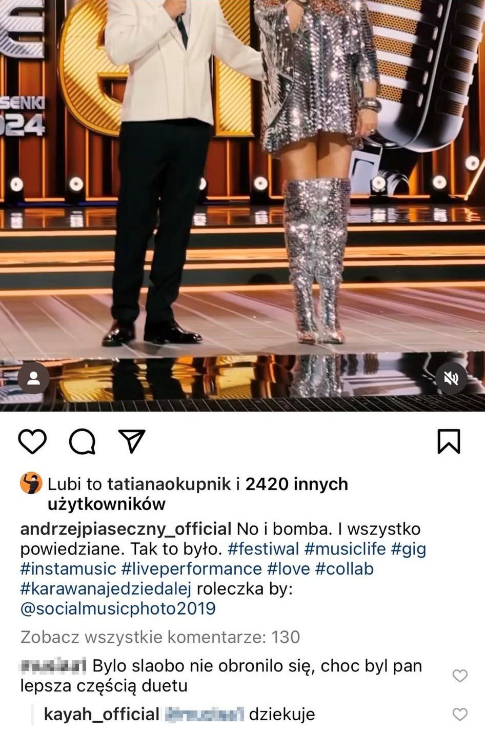 Kayah odpisuje na krytyczne komentarze