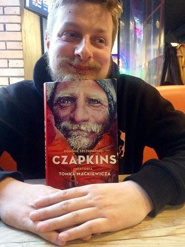Dominik Szczepański, autor książki o Tomaszu Mackiewiczu (fot. Michał Dzikowski)