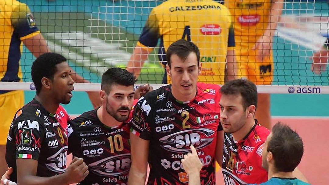 Facebook / Sir Safety Perugia Volley Club / Na zdjęciu: siatkarze Sir Safety Conad Perugia