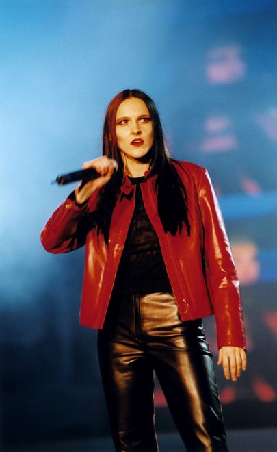 Agnieszka Chylińska na samym początku kariery dała się poznać jako wokalistka rockowa