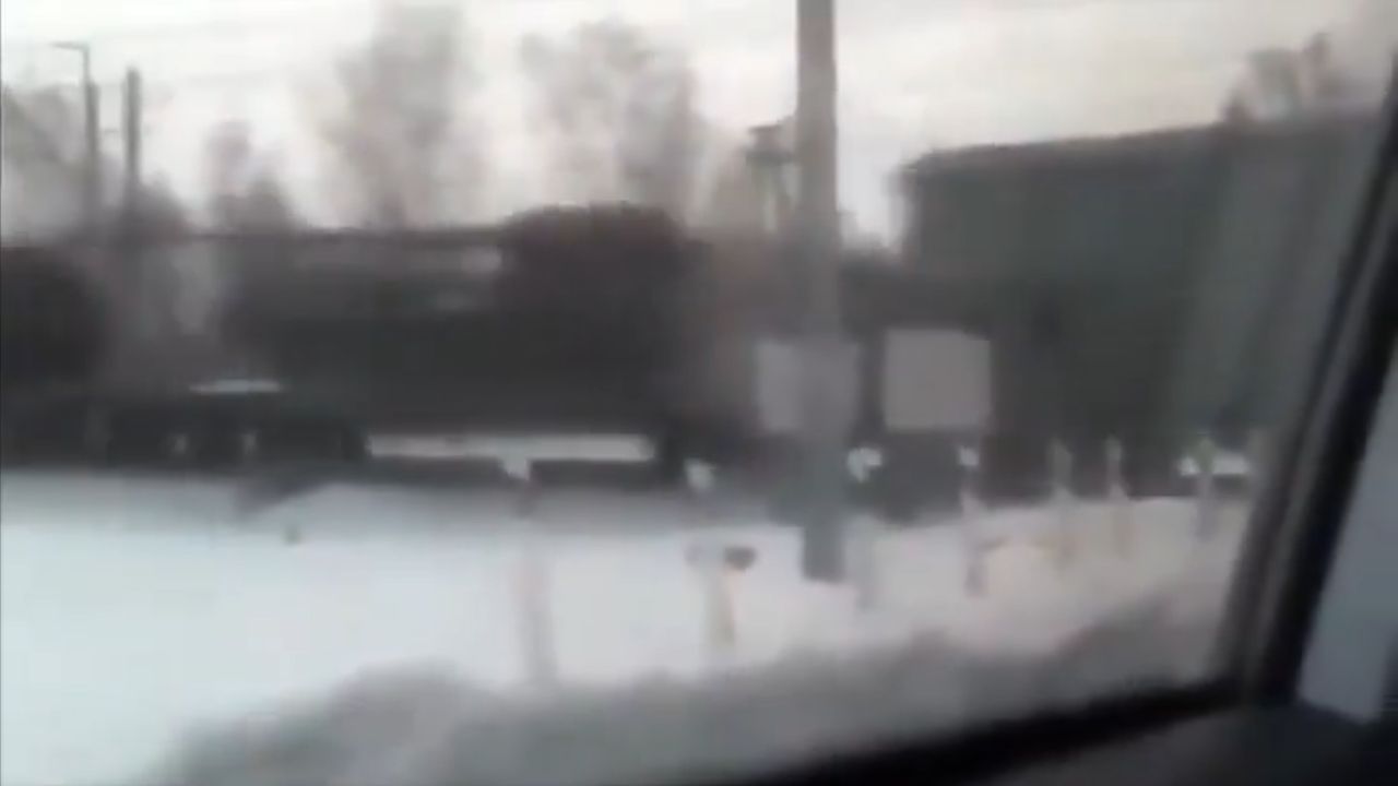 Rail transport of Koksans from the DPRK in Russia.