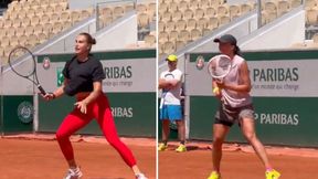 Świątek i Sabalenka znów się spotkały. Francuzi wymyślili zabawne hasło