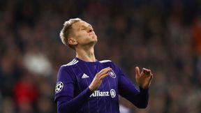 Anderlecht znowu zawiódł. Czerwona kartka Łukasza Teodorczyka