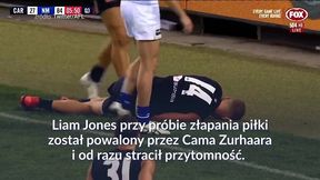 #dziejesiewsporcie: Nokaut w meczu futbolu australijskiego, naśladowca Messiego z Irlandii