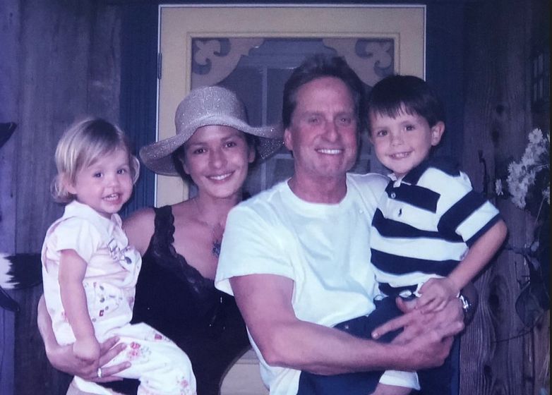 Michael Douglas z synem Dylanem