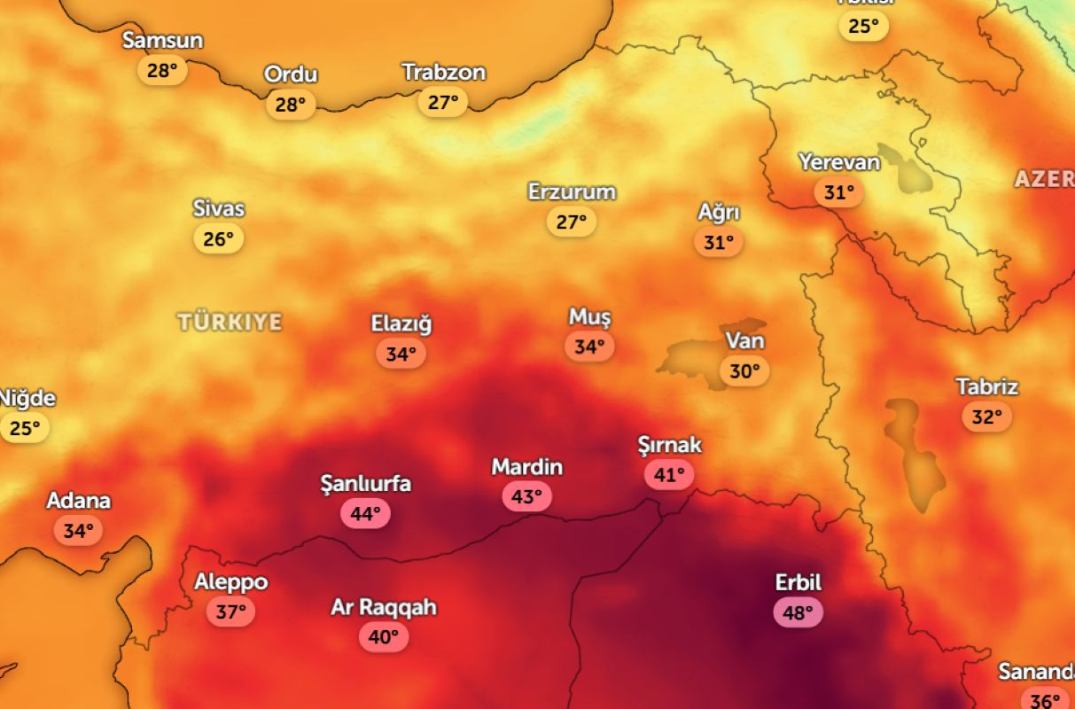 Rekordowe upały w Turcji. Niewiarygodne ile stopni pokazały termometry