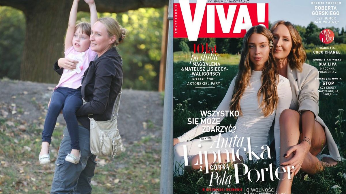 Anita Lipnicka pozuje z 20-letnią córką na okładce "Vivy!"