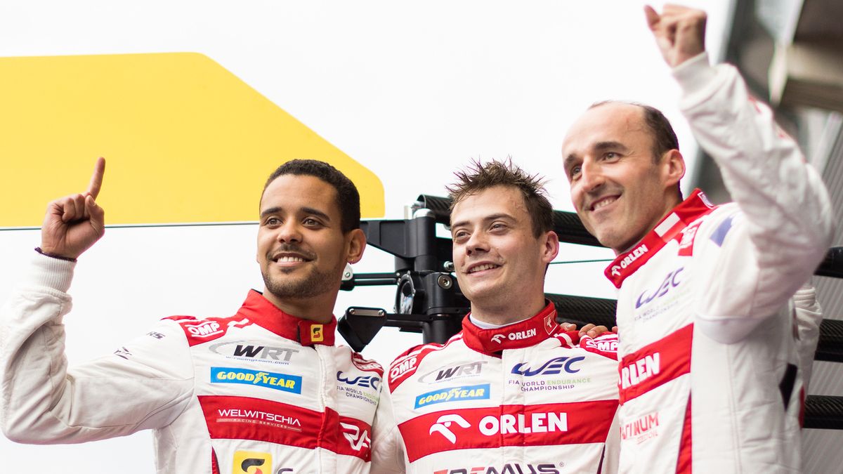 Zdjęcie okładkowe artykułu: Materiały prasowe / FIA WEC / Na zdjęciu: od lewej Rui Andrade, Louis Deletraz i Robert Kubica