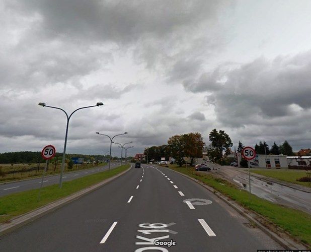 Jeden z fragmentów ulicy Sielskiej (fot. www.maps.google.pl)