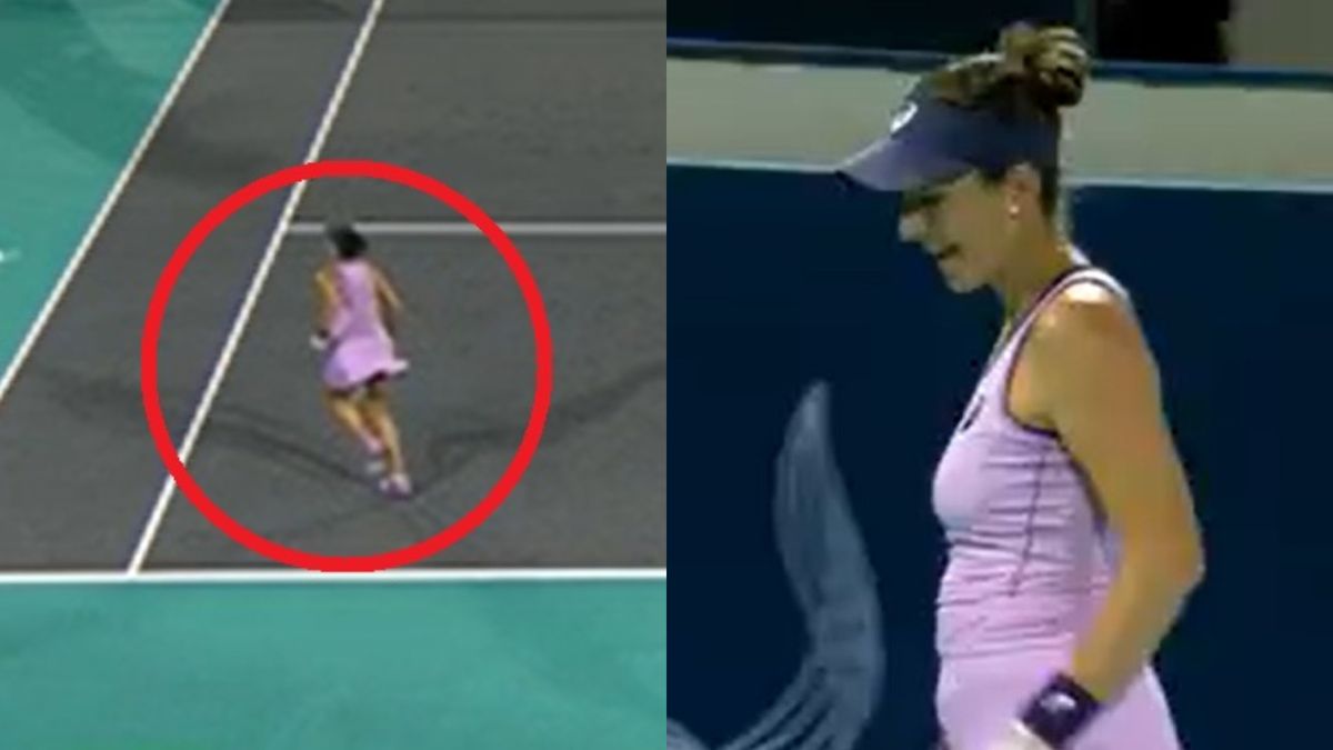   / WTA TV / Na zdjęciu: Belinda Bencić