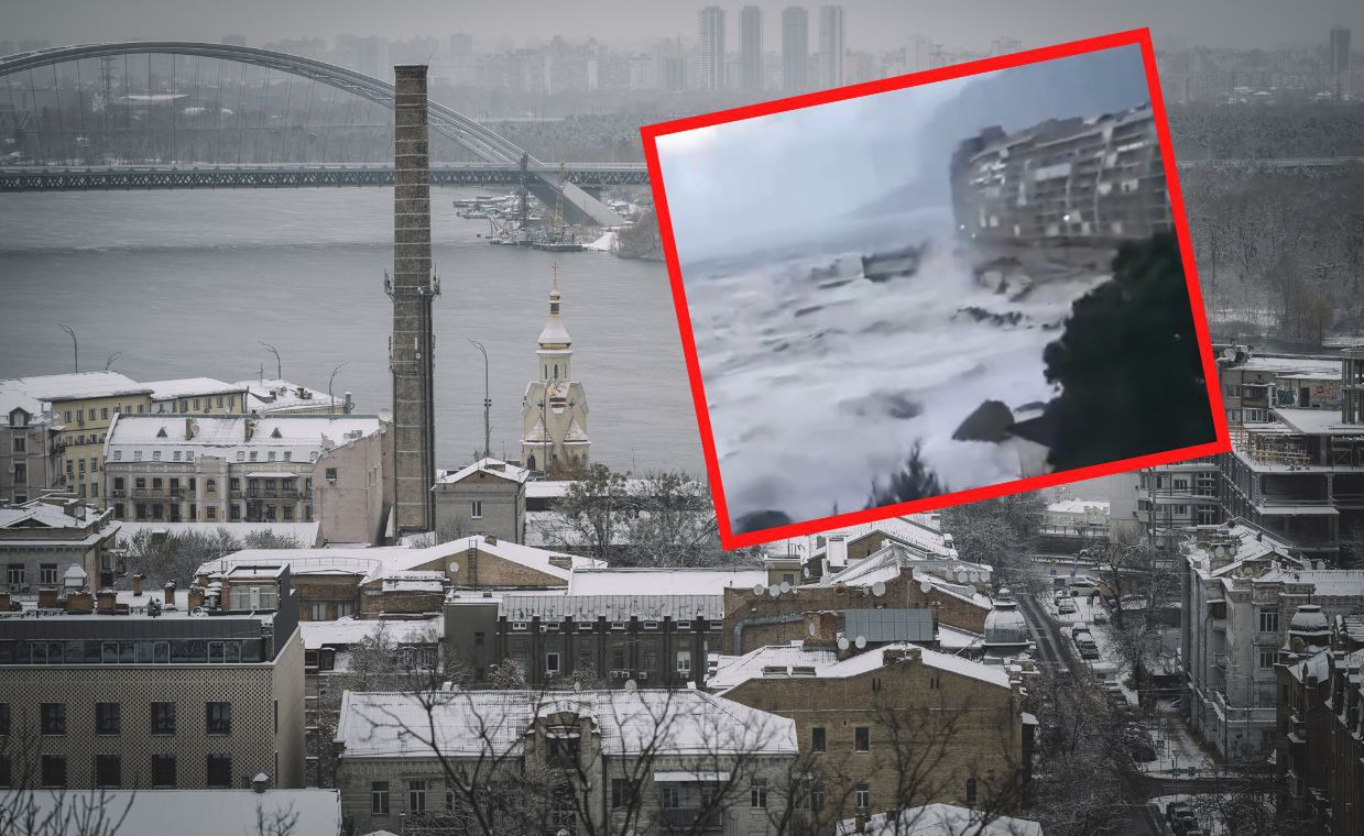 Nature's fury: Storm disables Russian fortifications, leaves Ukraine dark