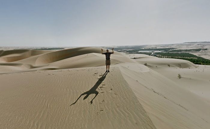 Google wynajęło wielbłąda do zdjęć Street View na pustyni 4