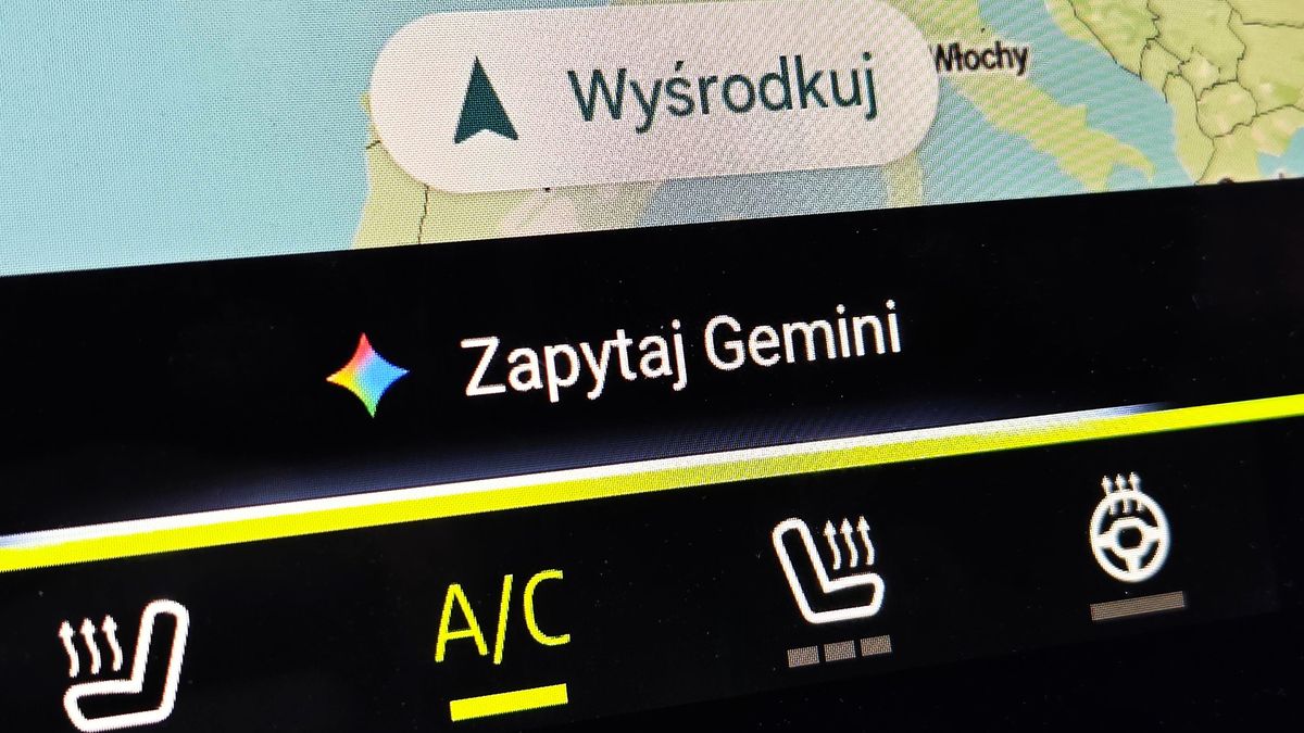 Gemini w Androidzie Auto