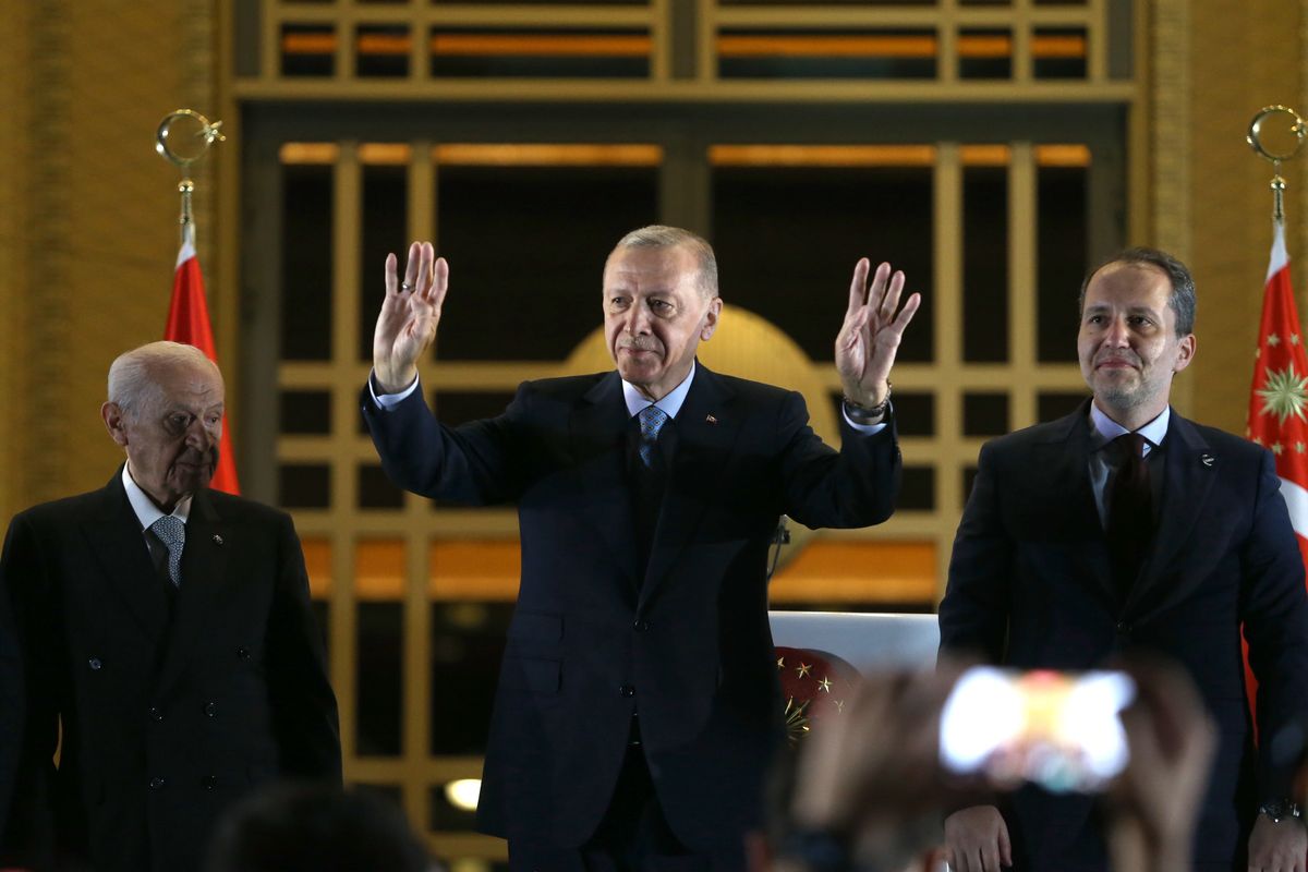 Recep Tayyip Erdogan po raz kolejny zatriumfował w wyborach prezydenckich