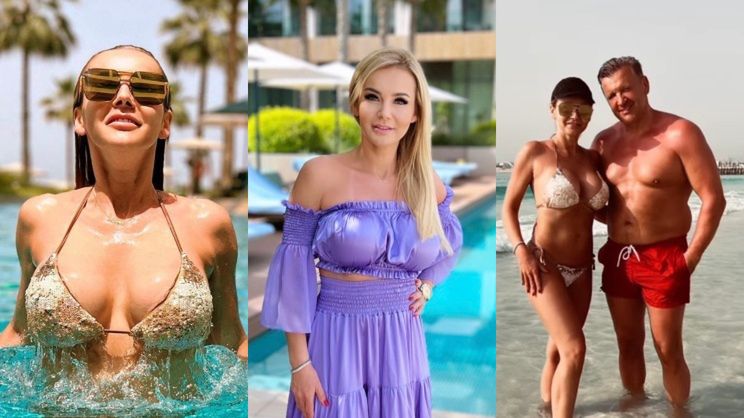 Monika Chwajoł na wakacjach w Dubaju