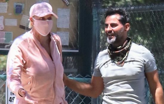 Brigitte Nielsen z mężem