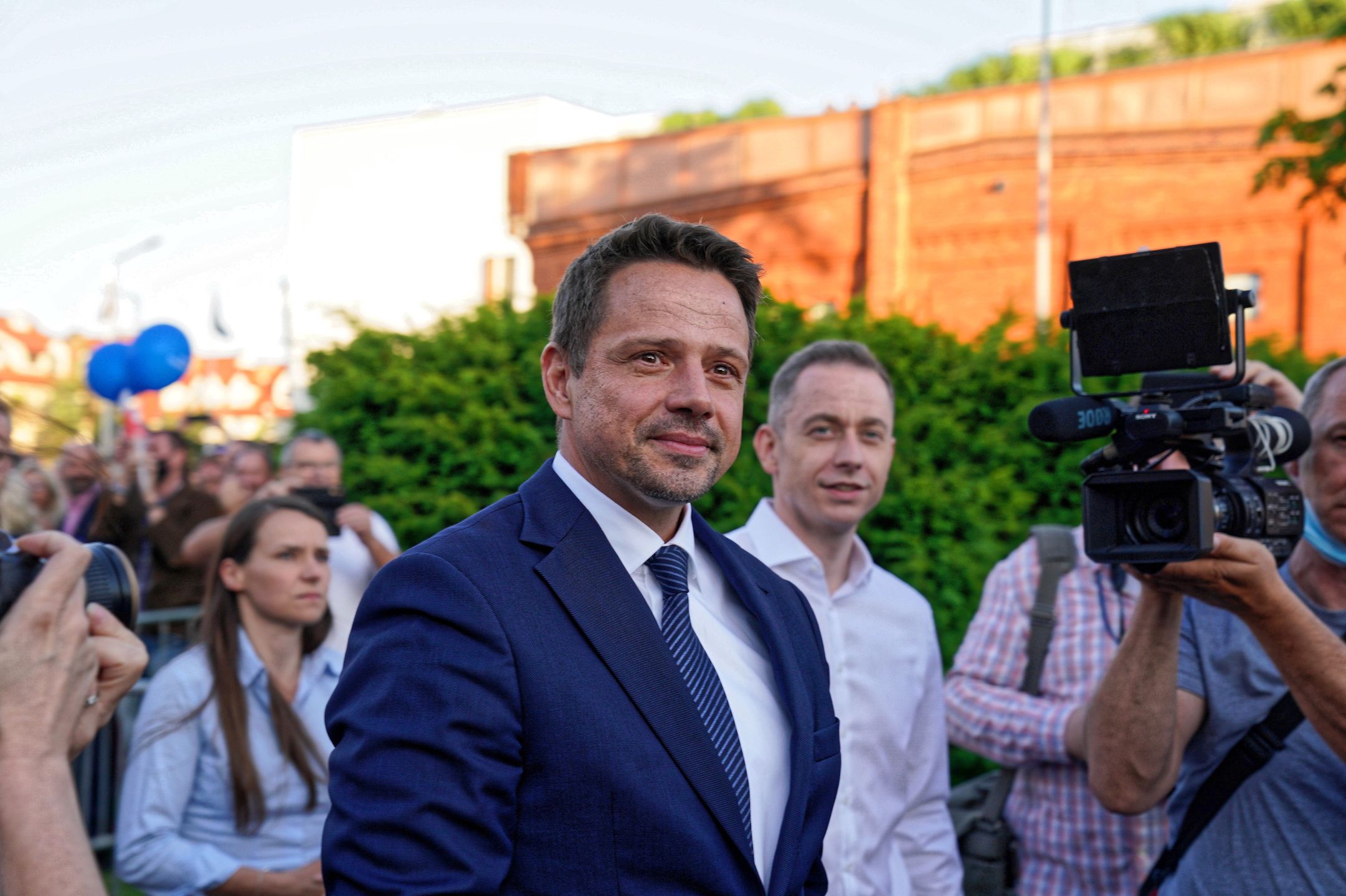 Rafał Trzaskowski wziął udział w debacie w Lesznie