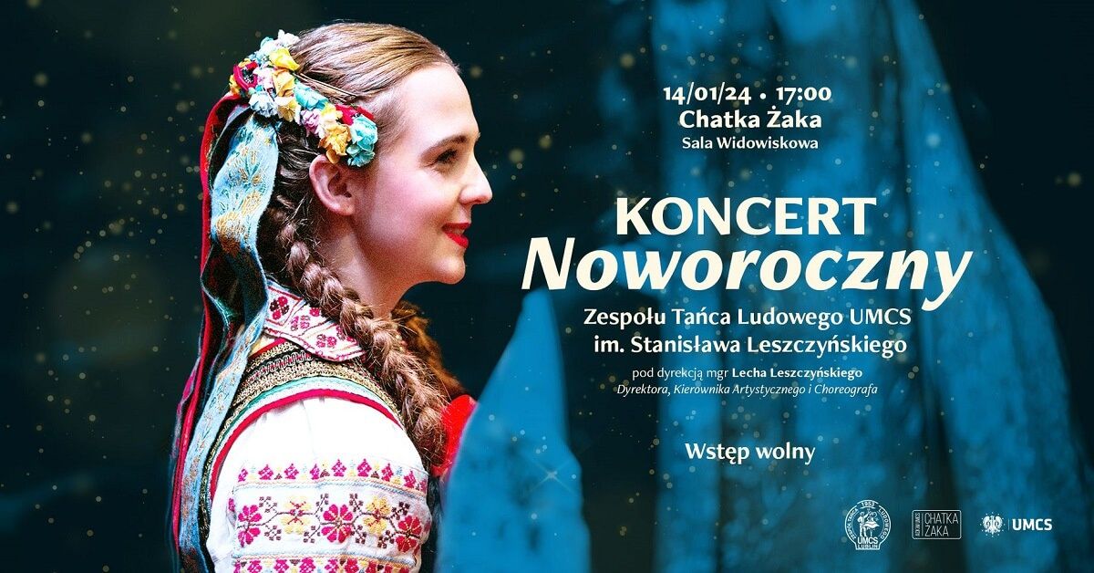 plakat koncert noworoczny