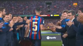 Pożegnanie Busquetsa i Alby z Barceloną