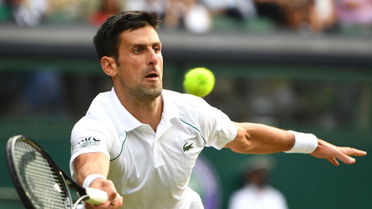 PAP/EPA / NEIL HALL / Na zdjęciu: Novak Djoković