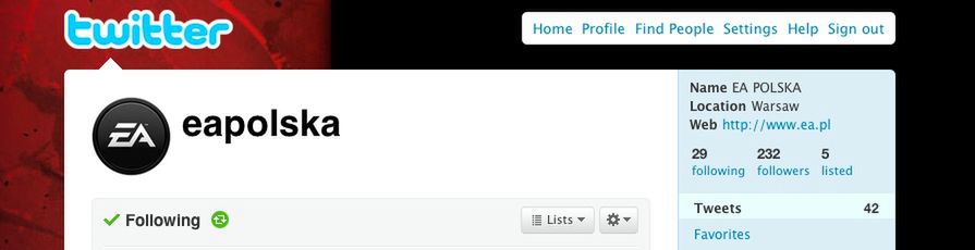 Obserwuj twittera EA Polska, wygraj Xboksa 360
