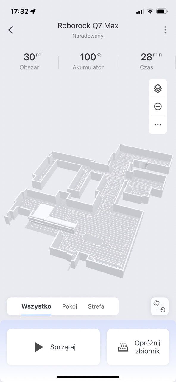 roborock mapa 3d