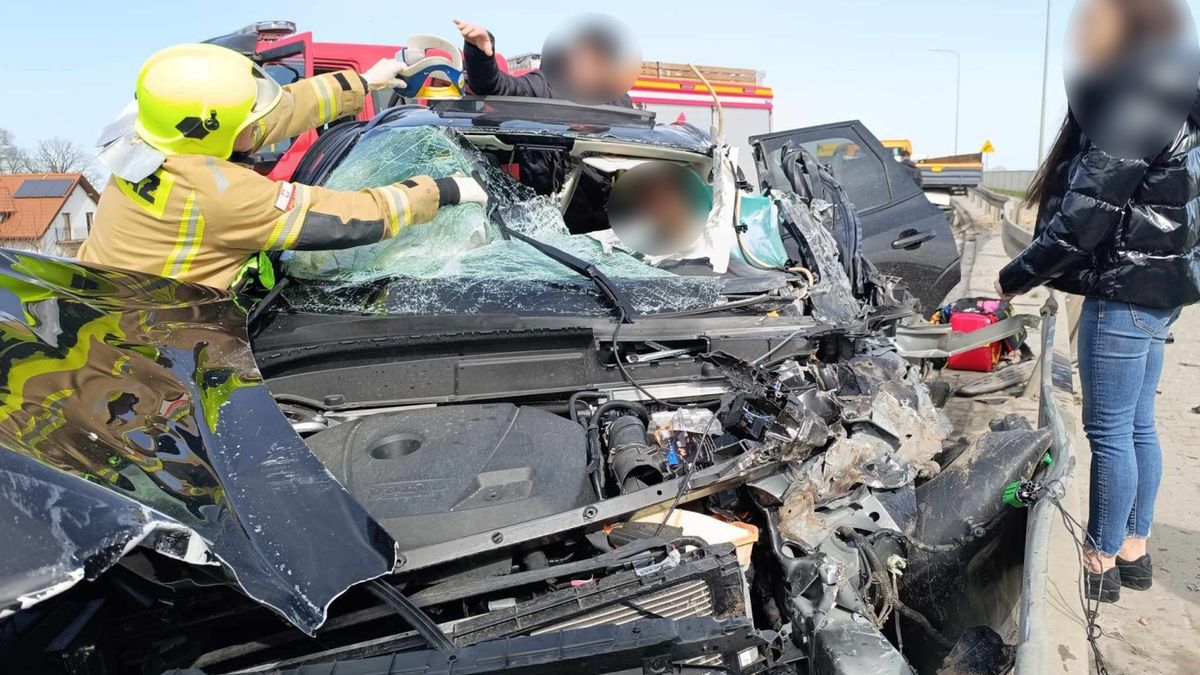 Wypadek pod Lublinem