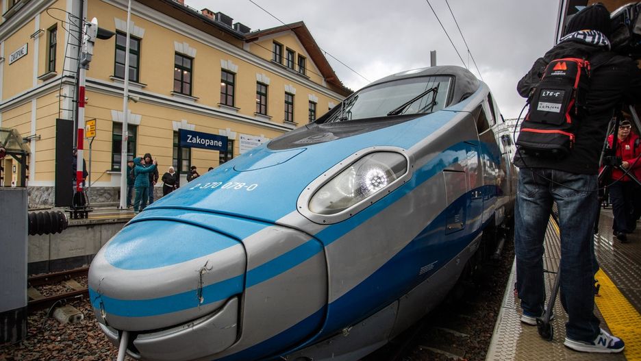 Pociągi Pendolino będą dojeżdżać do Zakopanego.