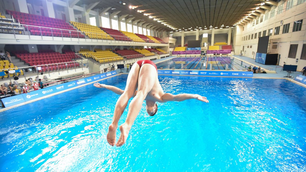 Zdjęcie okładkowe artykułu: Materiały prasowe / Paweł Skraba / Na zdjęciu: trening skoczków do wody na Uniwersjadzie w Tajpej