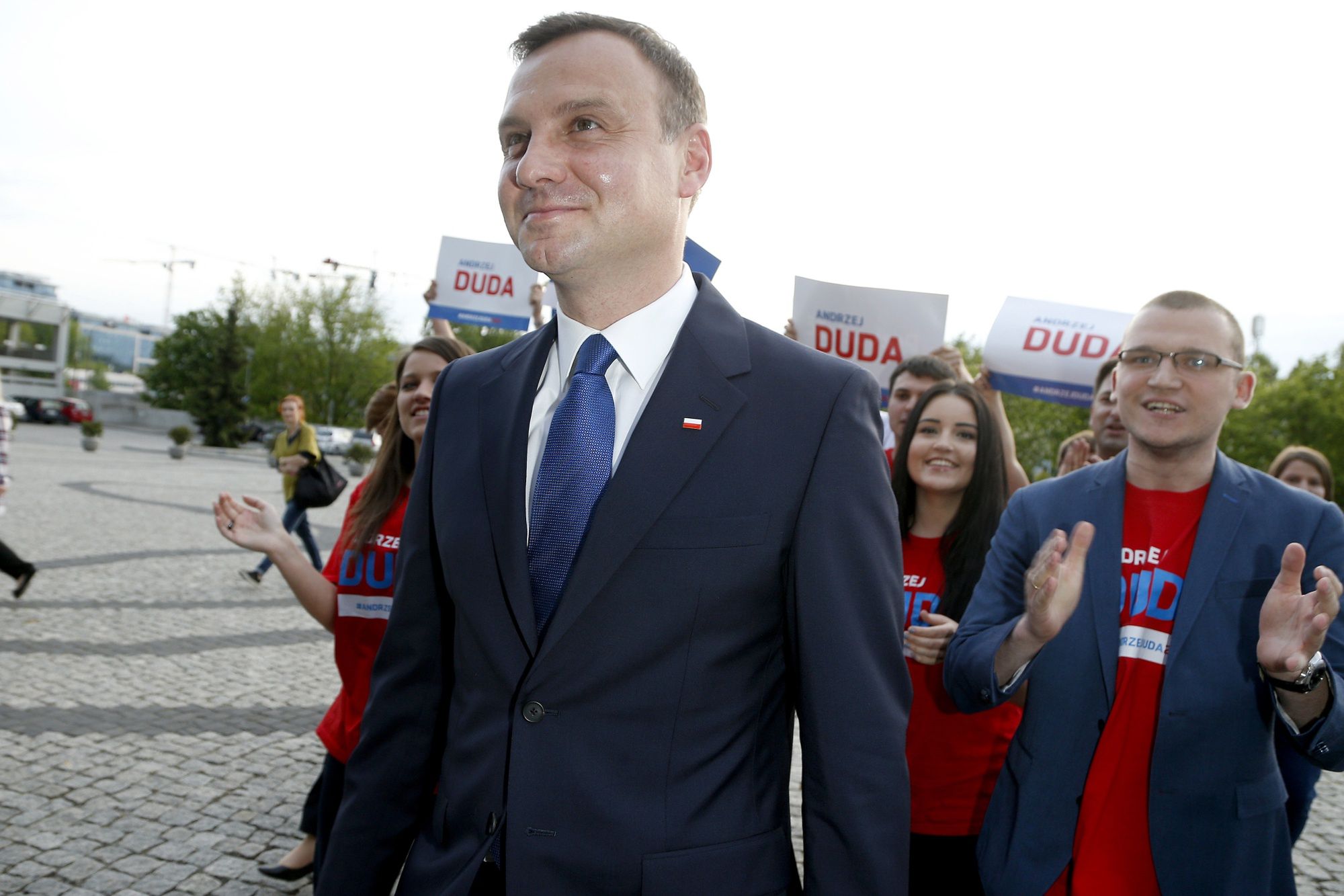 Prezydent Andrzej Duda w 2015 roku