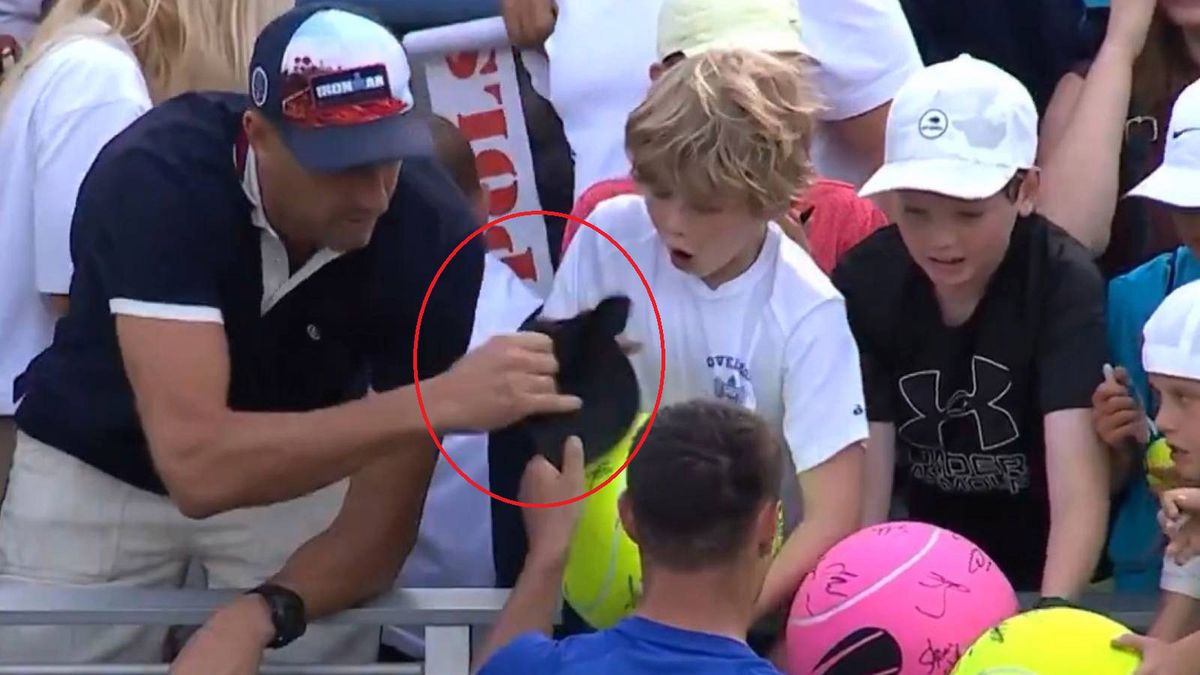 Twitter / Eurosport / Szok, co zrobił kibic po meczu Majchrzaka